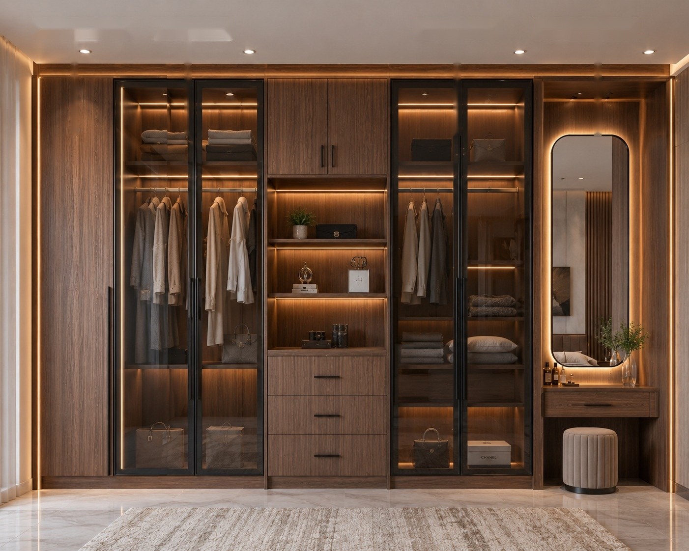 Wardrobes for the bedroom made to order — Pearl Furniture