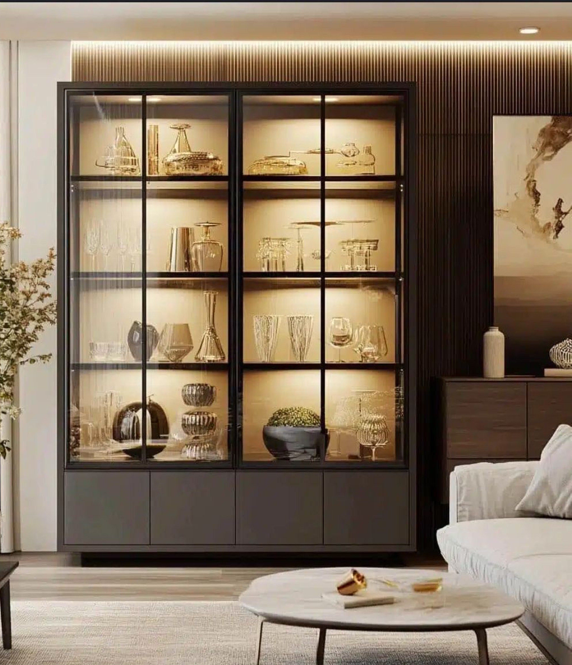 خزائن للأواني حسب الطلب — Pearl Furniture
