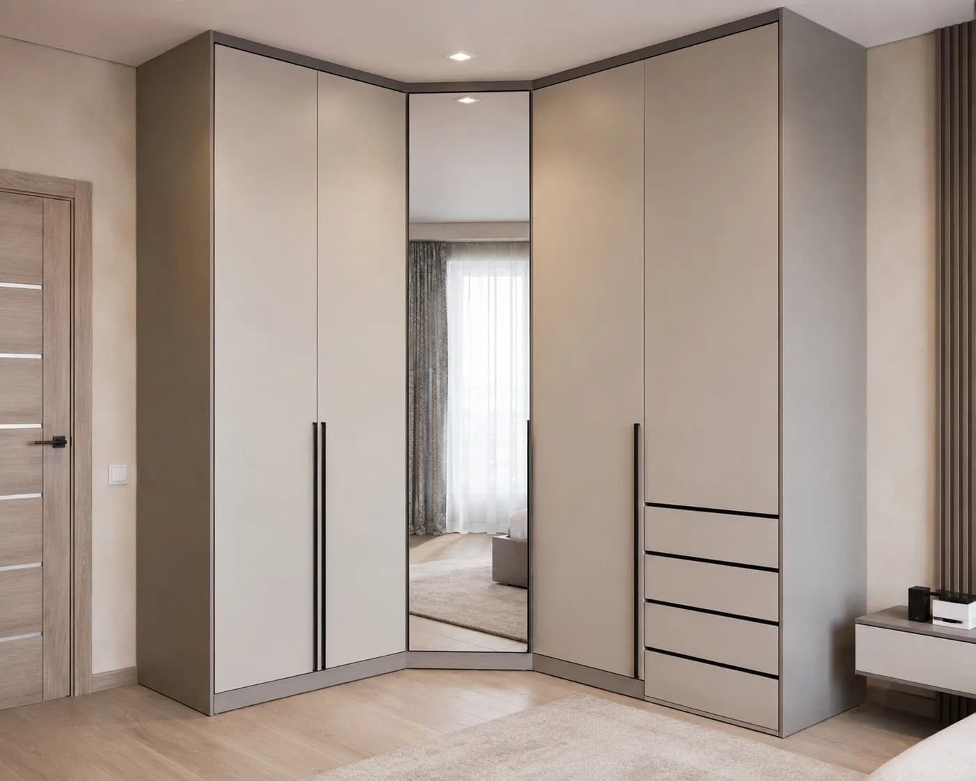Corner Wardrobes made to order — Pearl Furniture