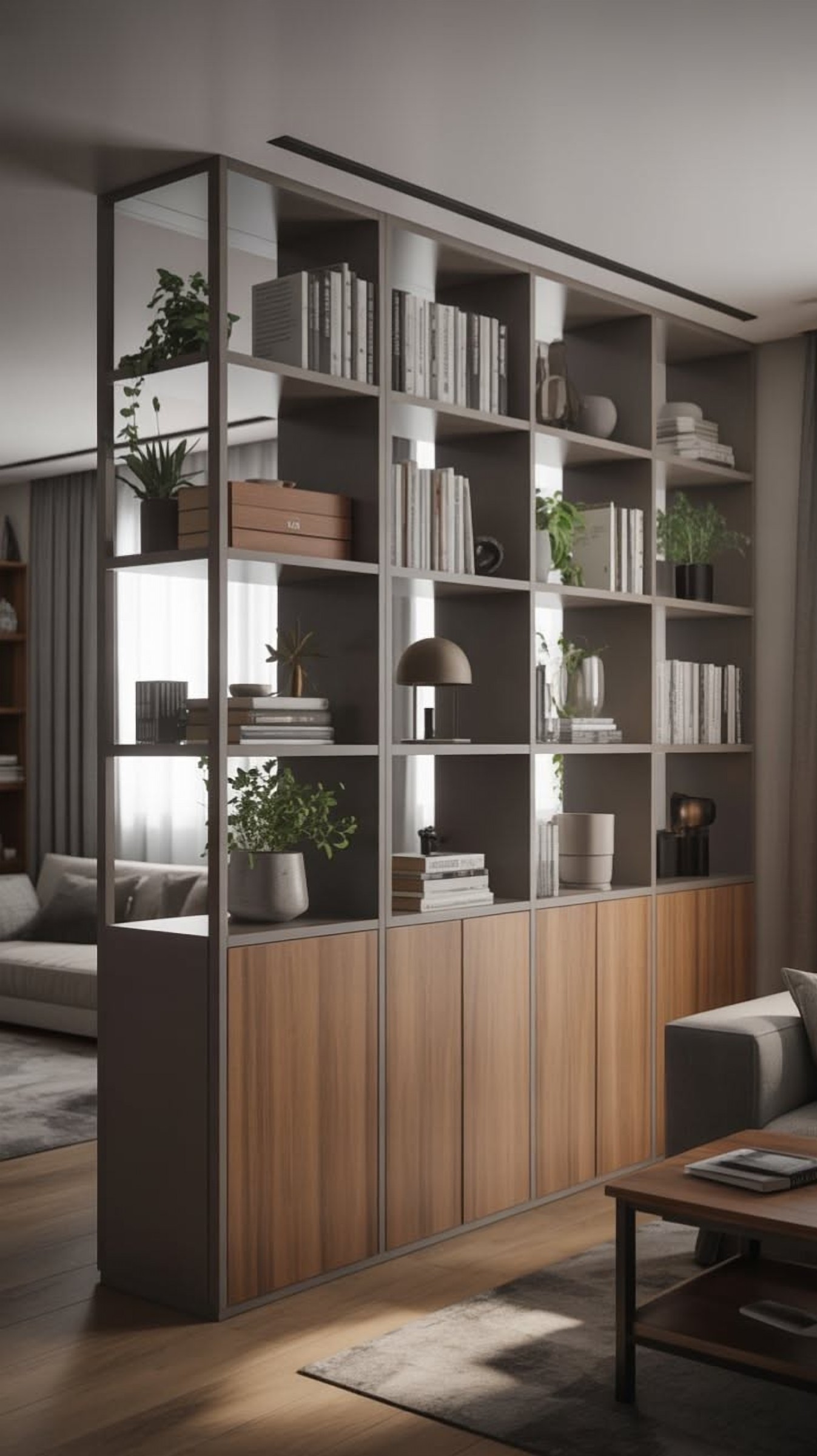 أرفف فاصلة حسب الطلب — Pearl Furniture
