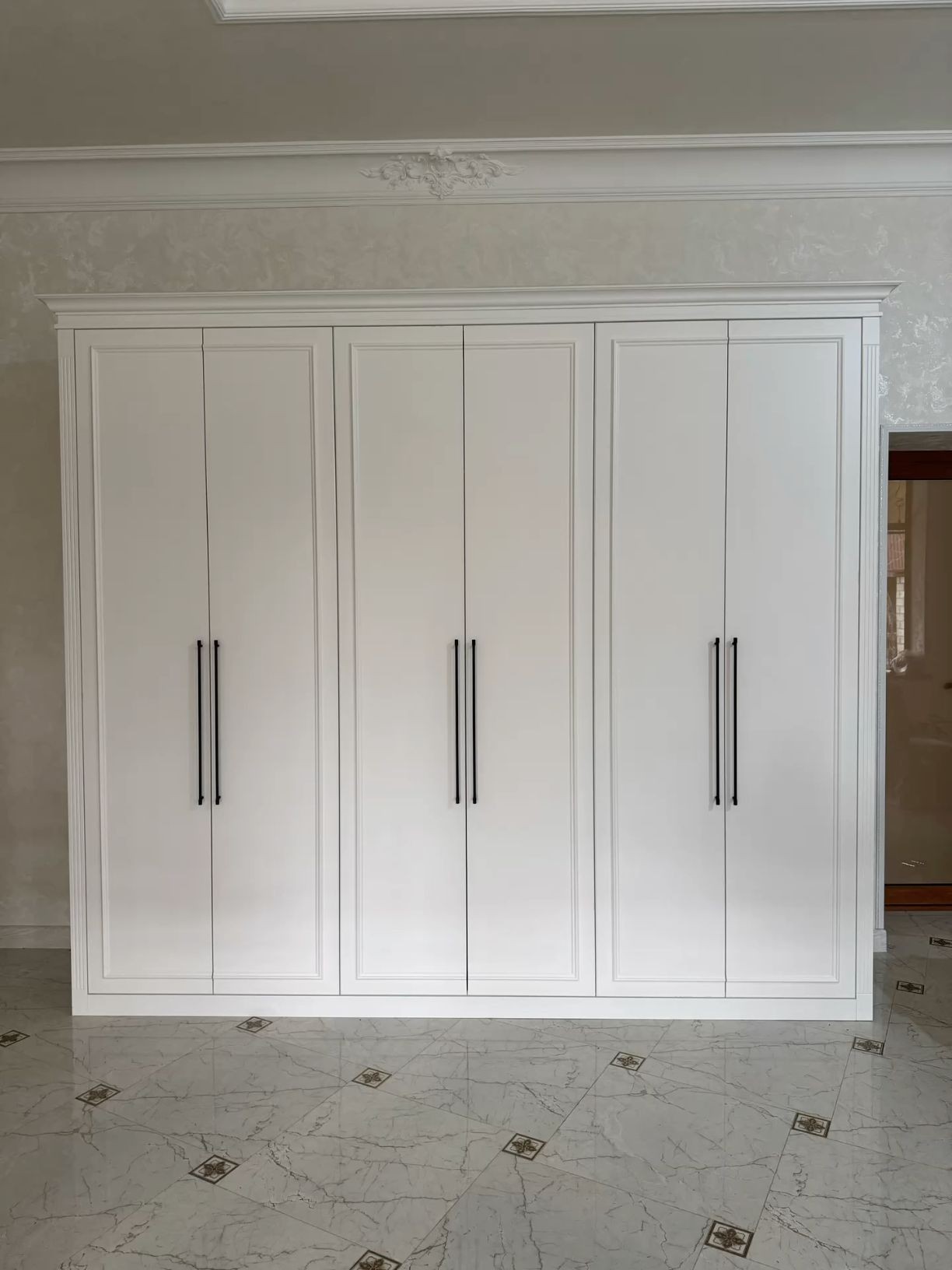 Orense White Hinged Wardrobe