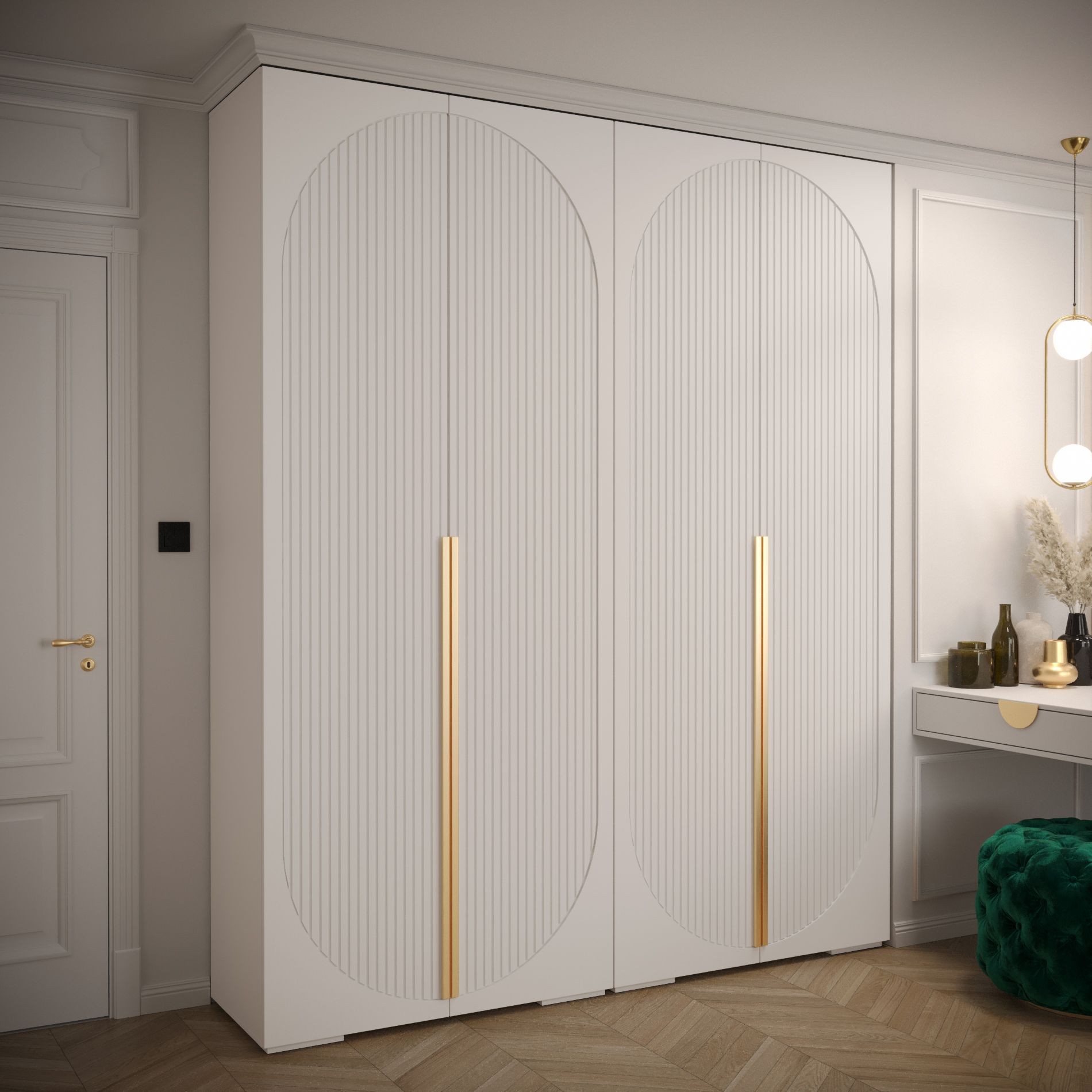 Utrera White Wardrobe