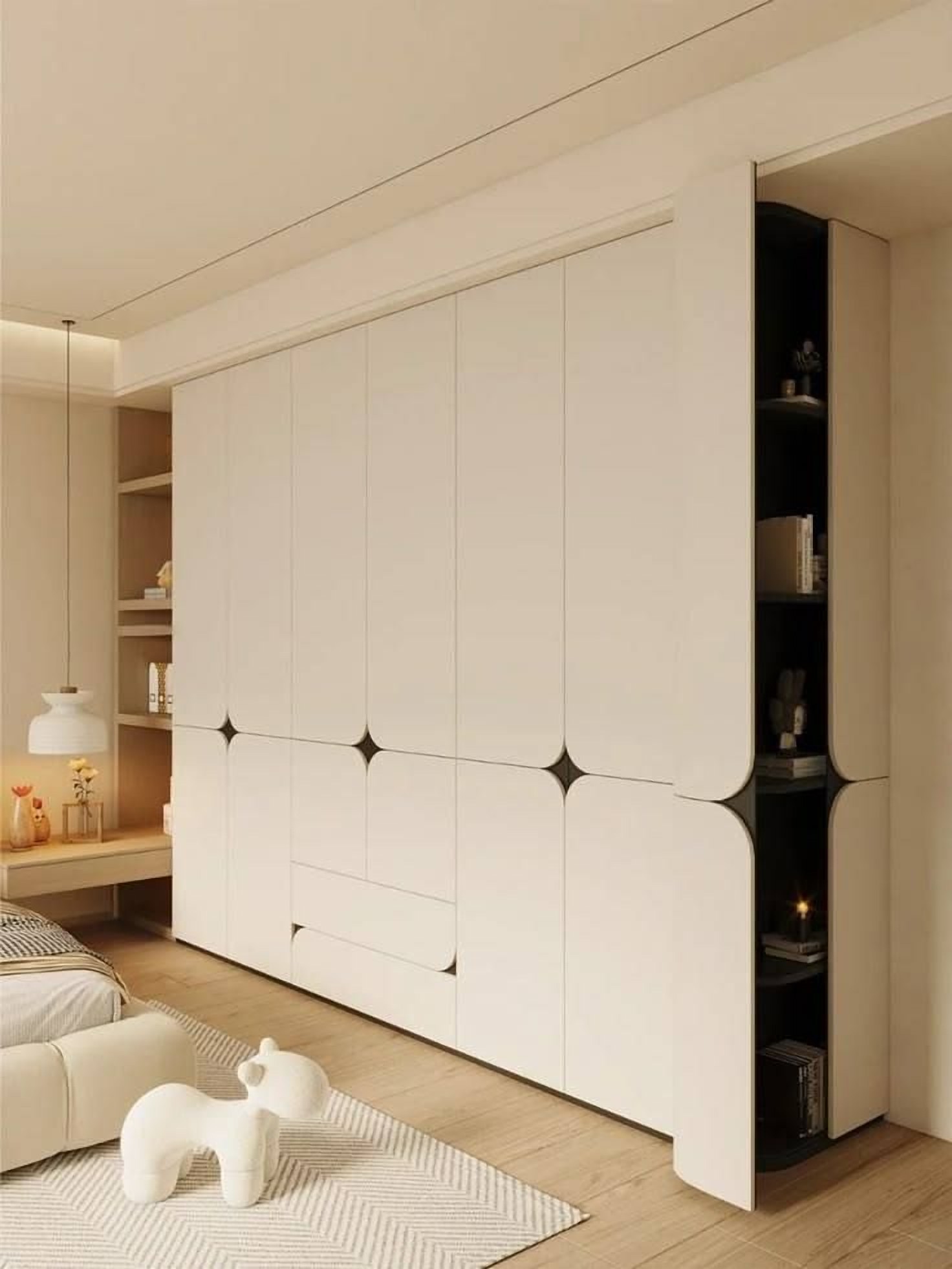 Onfler Wardrobe, white