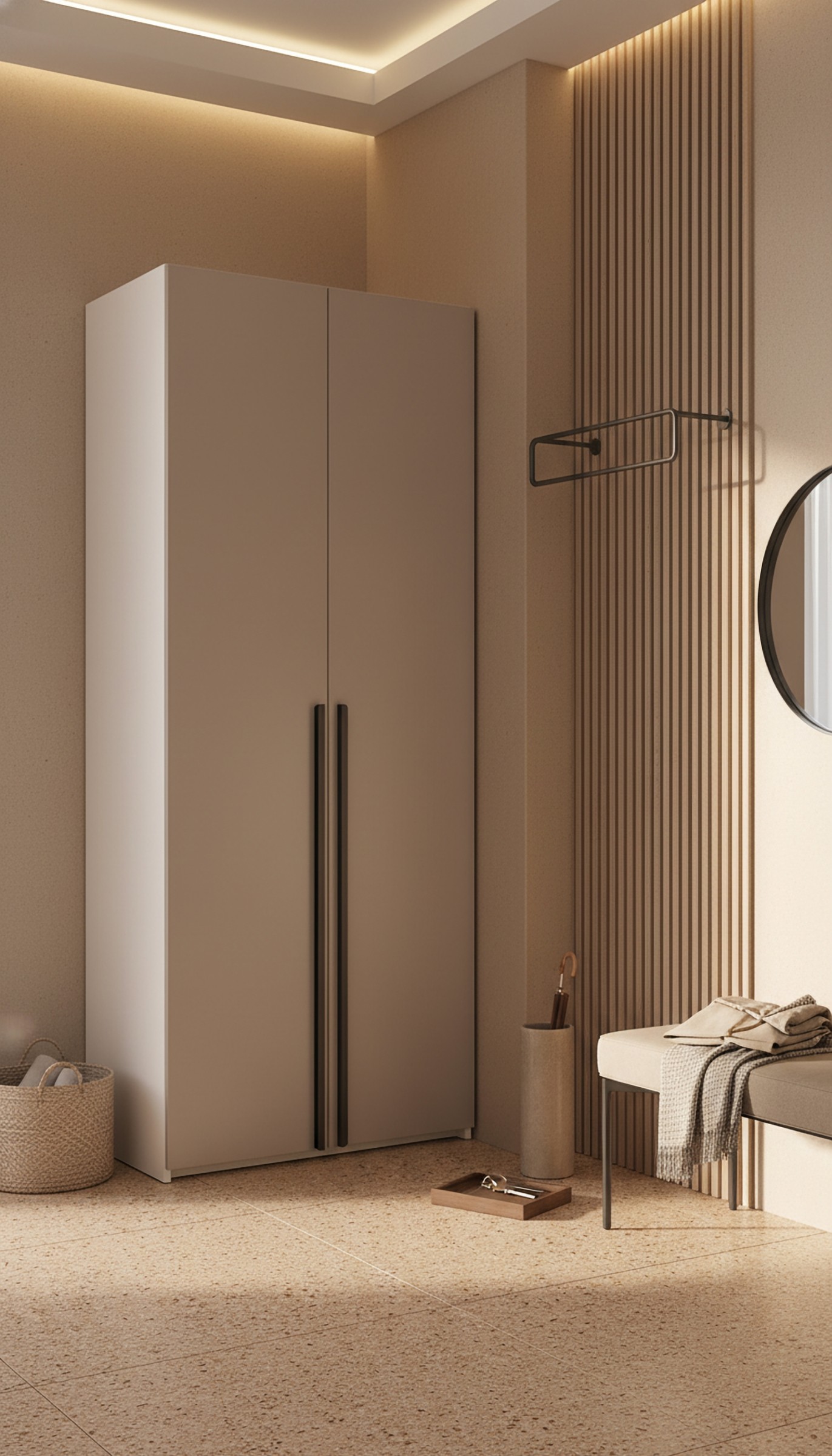 Ferrara two-door wardrobe