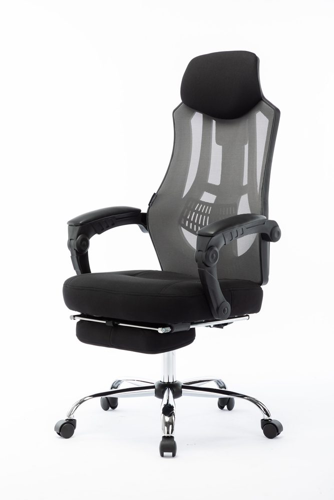 007 NEW Office Chair, black plastic — photo 3