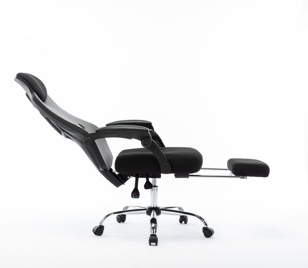 007 NEW Office Chair, black plastic — photo 6