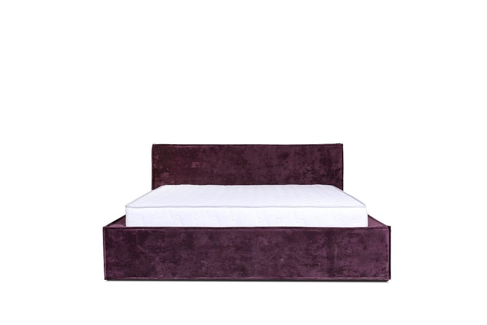Turin Bed, aubergine — photo 2