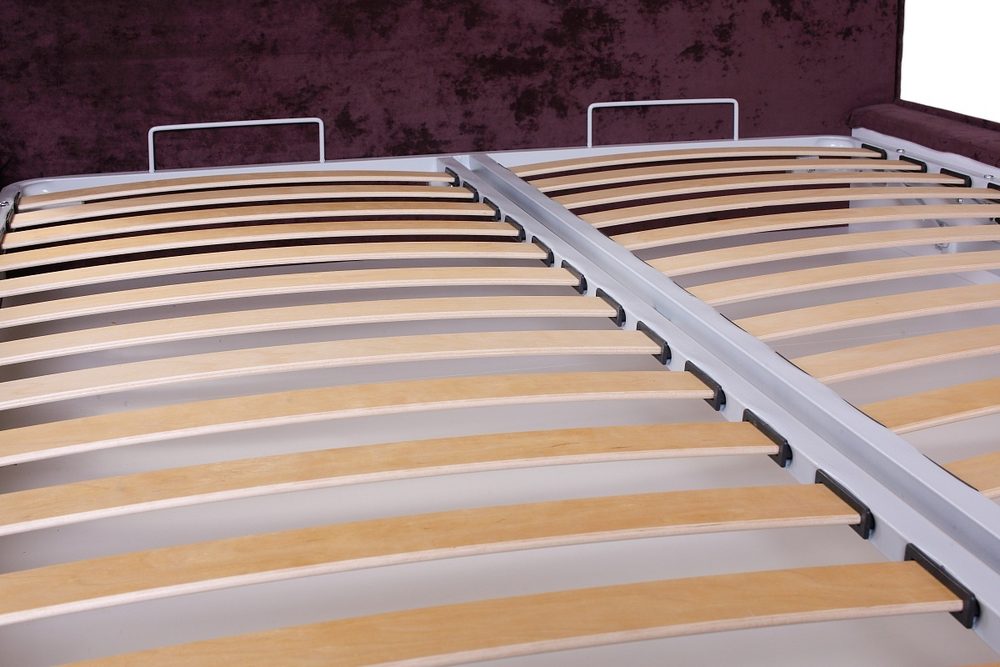 Turin Bed, aubergine — photo 3