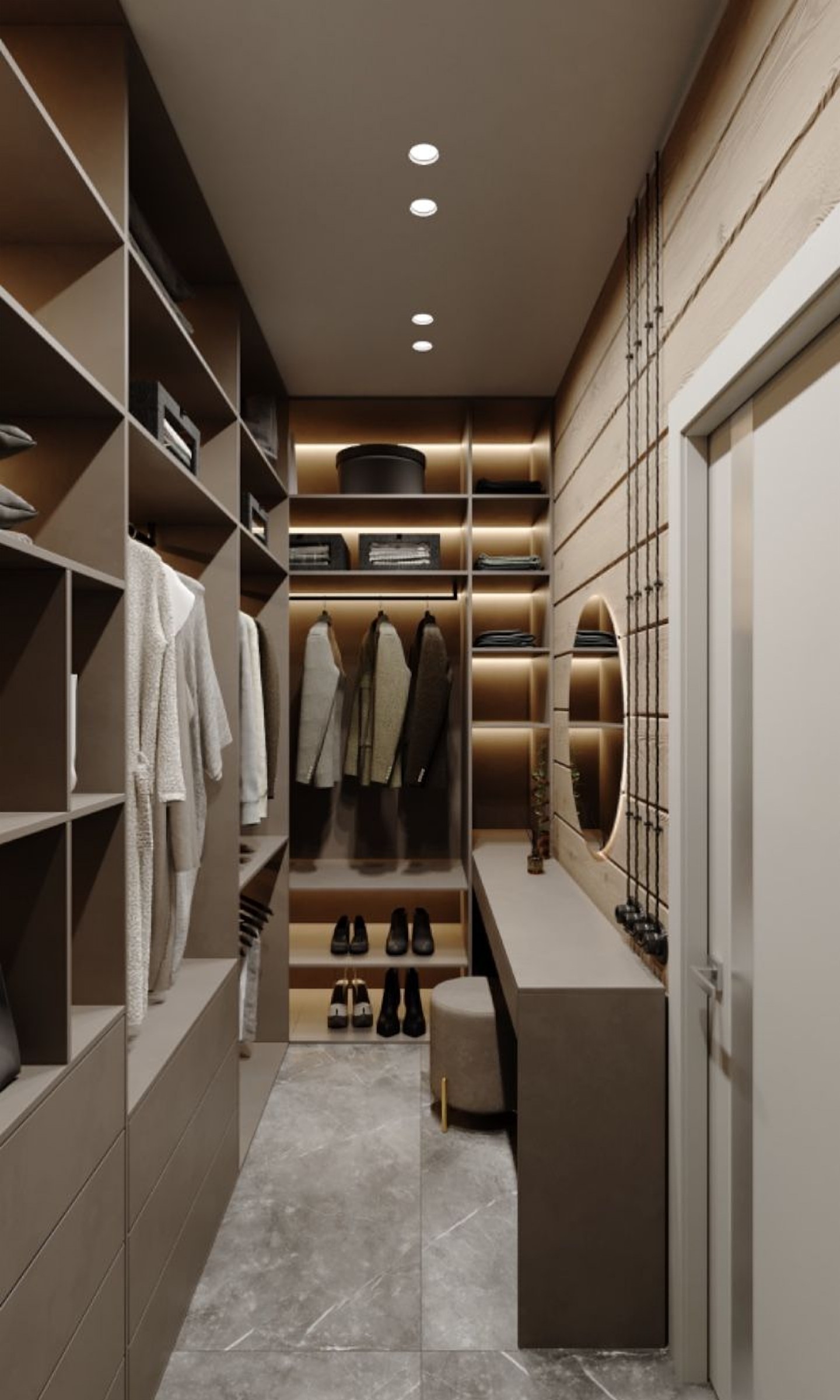 Gatso Small Walk-in Wardrobe