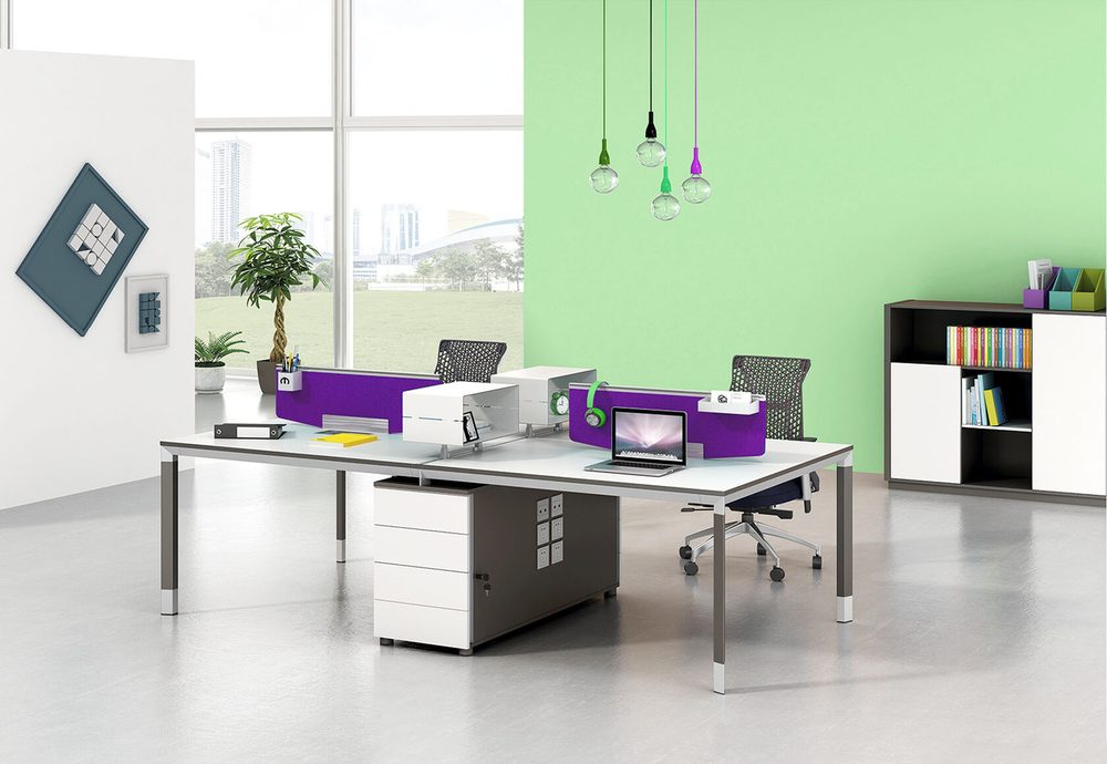 Z6-406Z-2 aluminium + steel table base