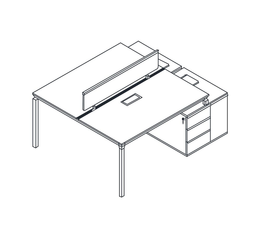 Z5-205Z aluminium table base — photo 4