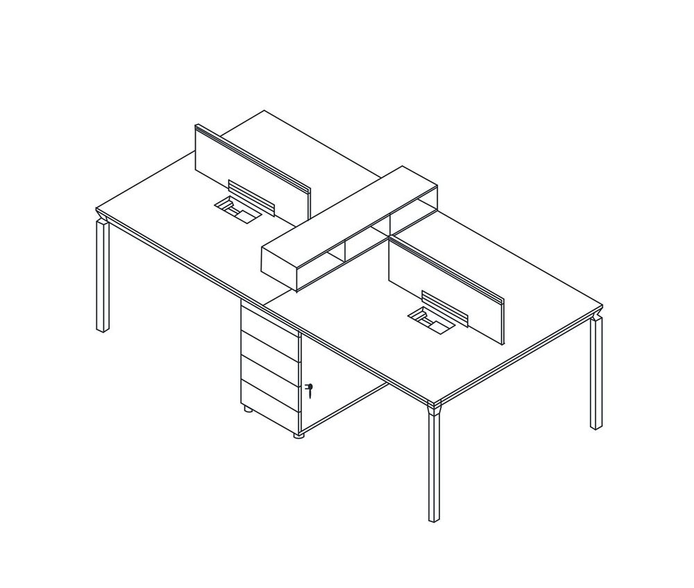 Z5-405Z steel table base — photo 4