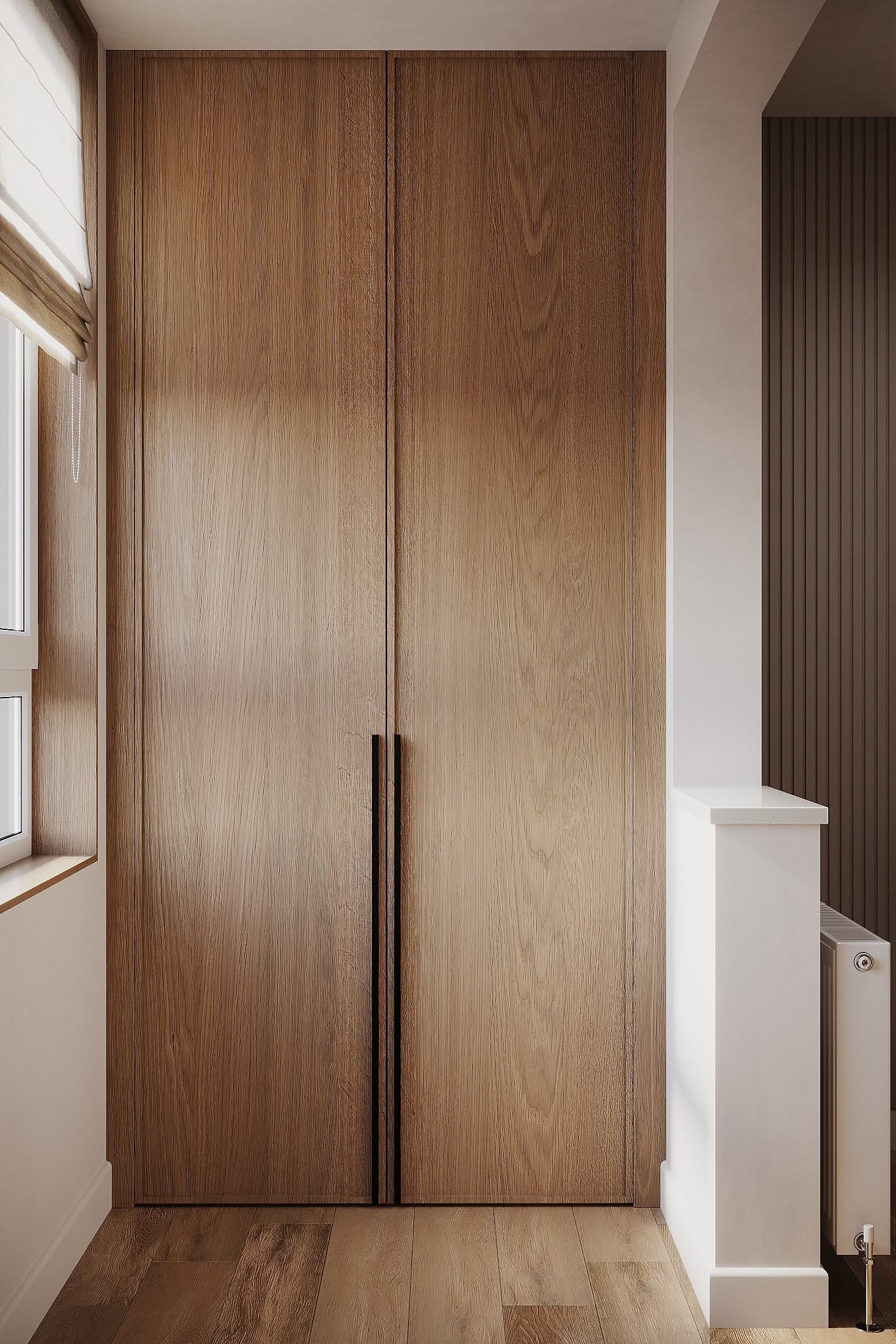 Braganca Hinged Wardrobe, Sonoma oak