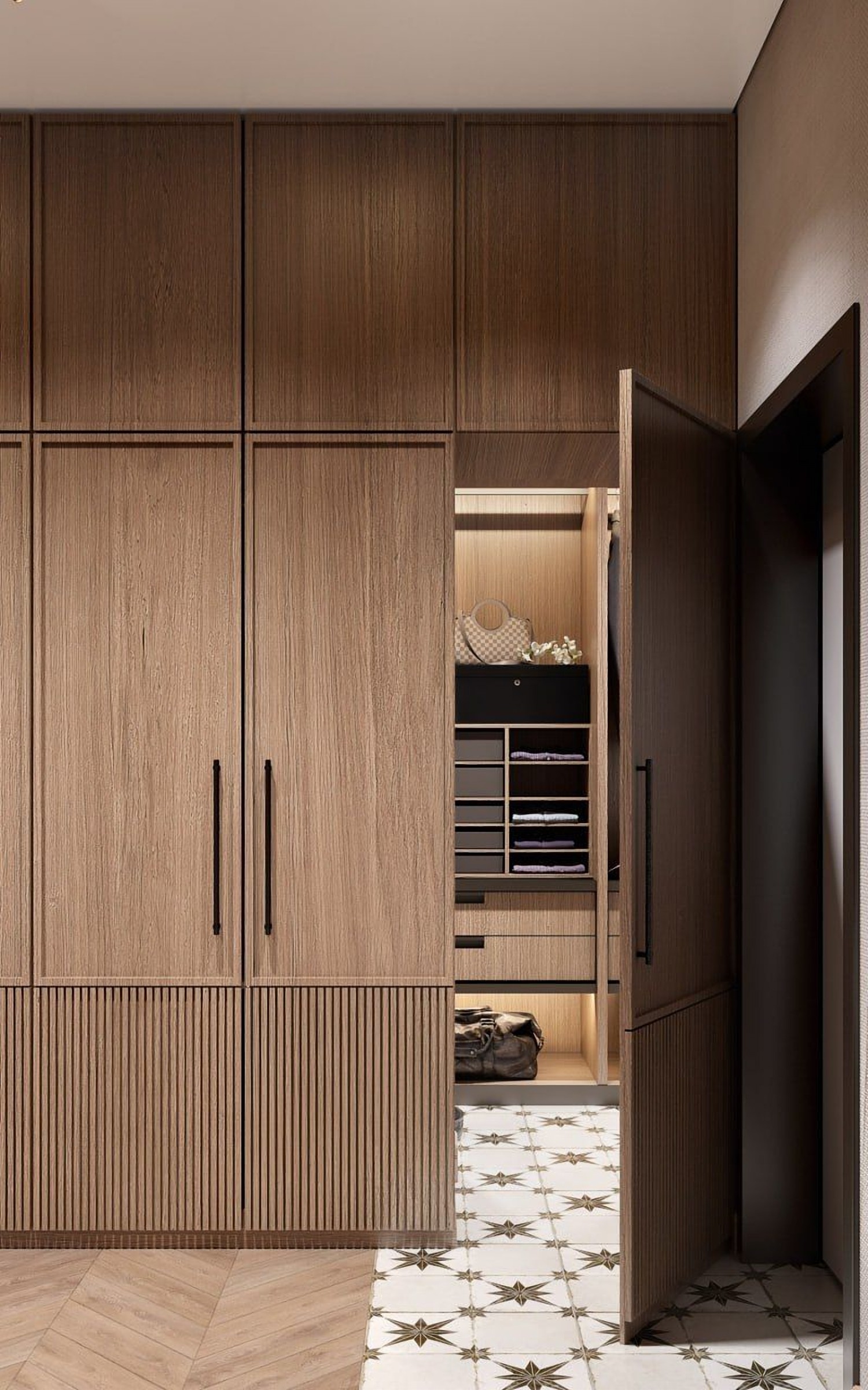 Mafra Hinged Wardrobe, Sonoma oak