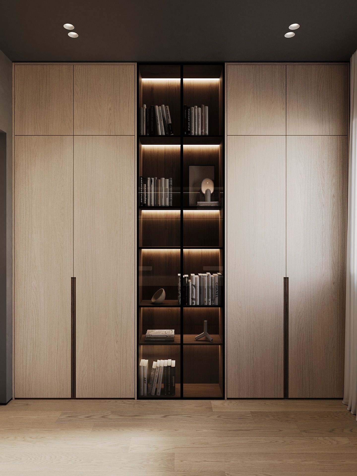 Namur chipboard wardrobe