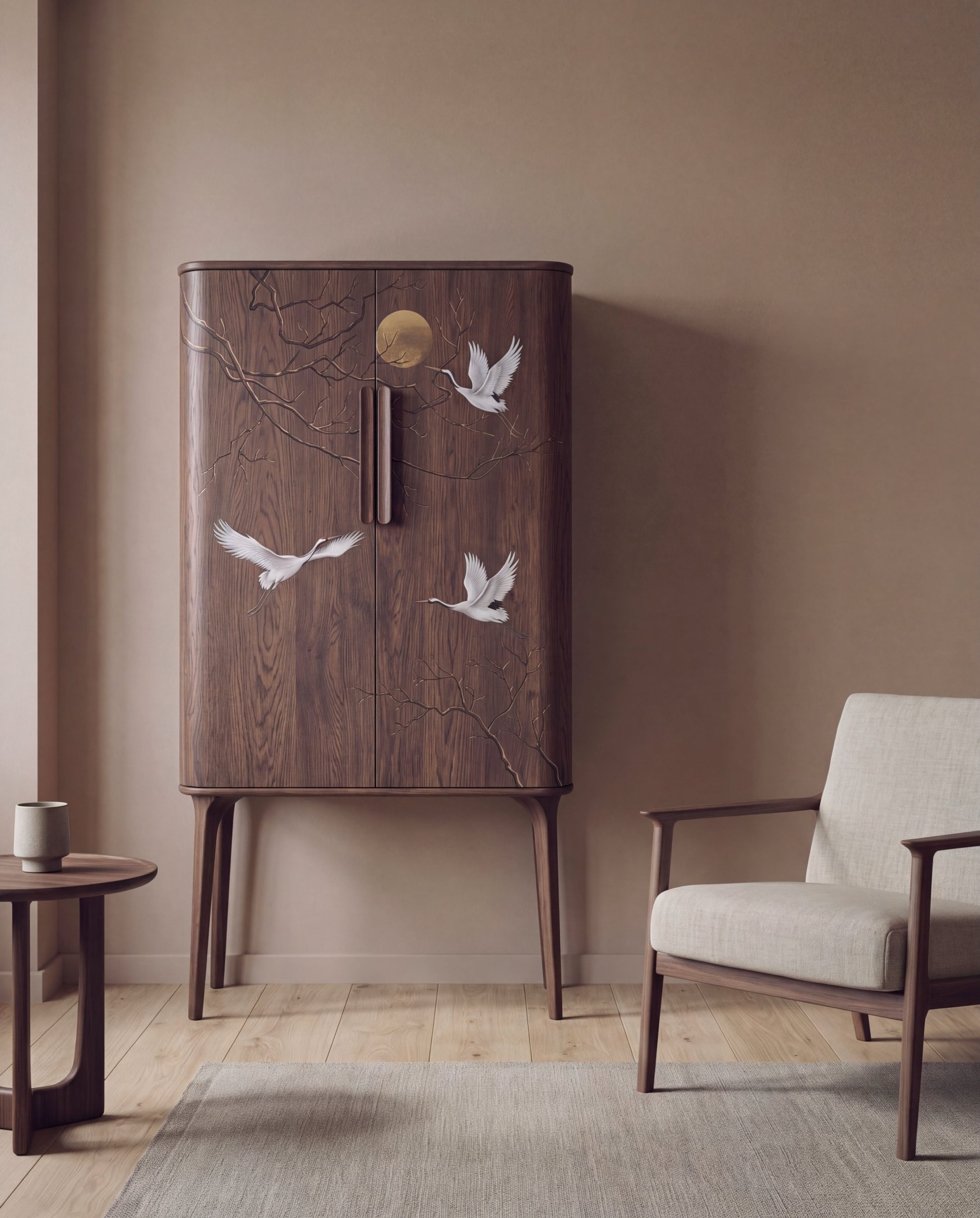 Samora Solid Wood Wardrobe