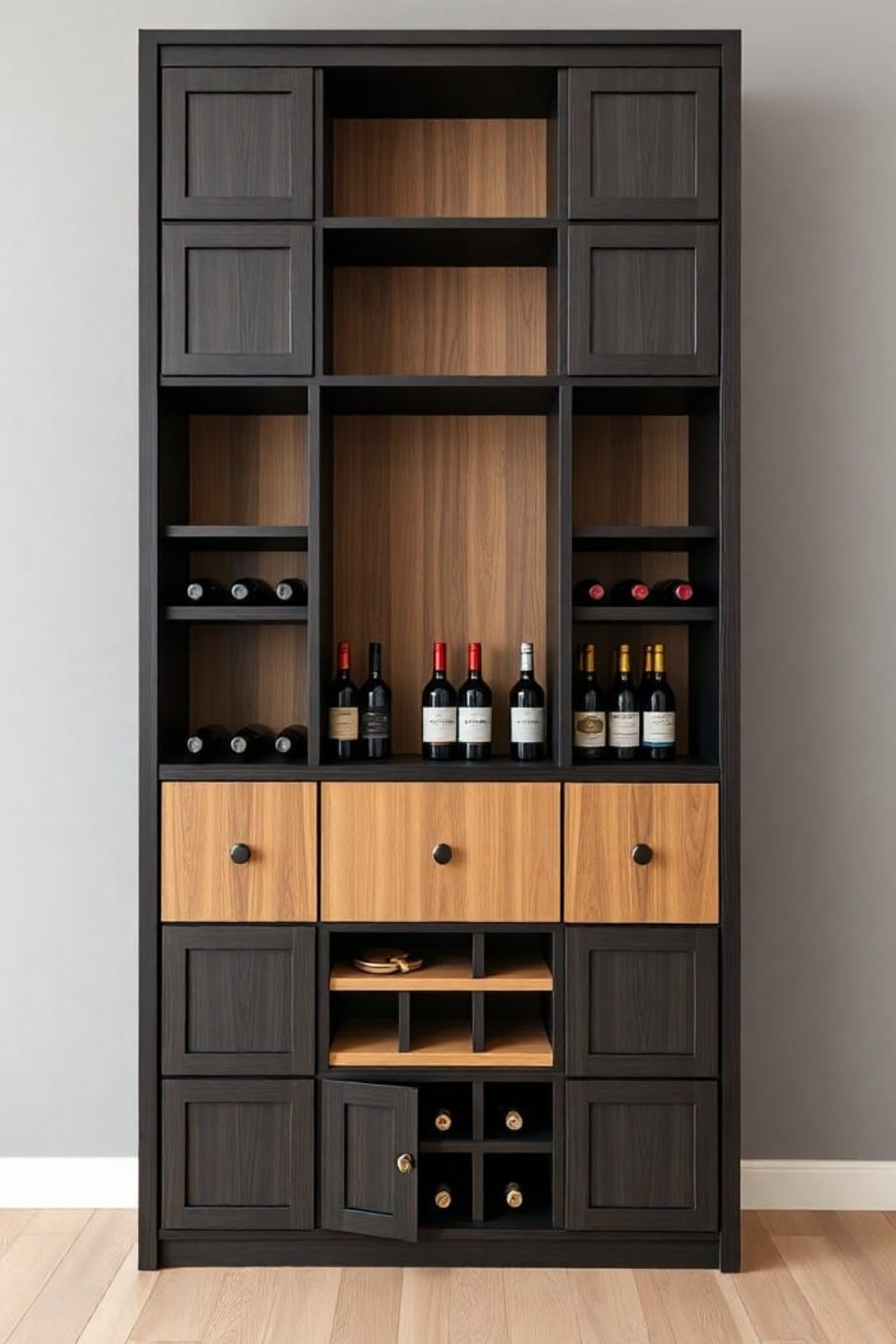 Uelva Solid Wood Wardrobe