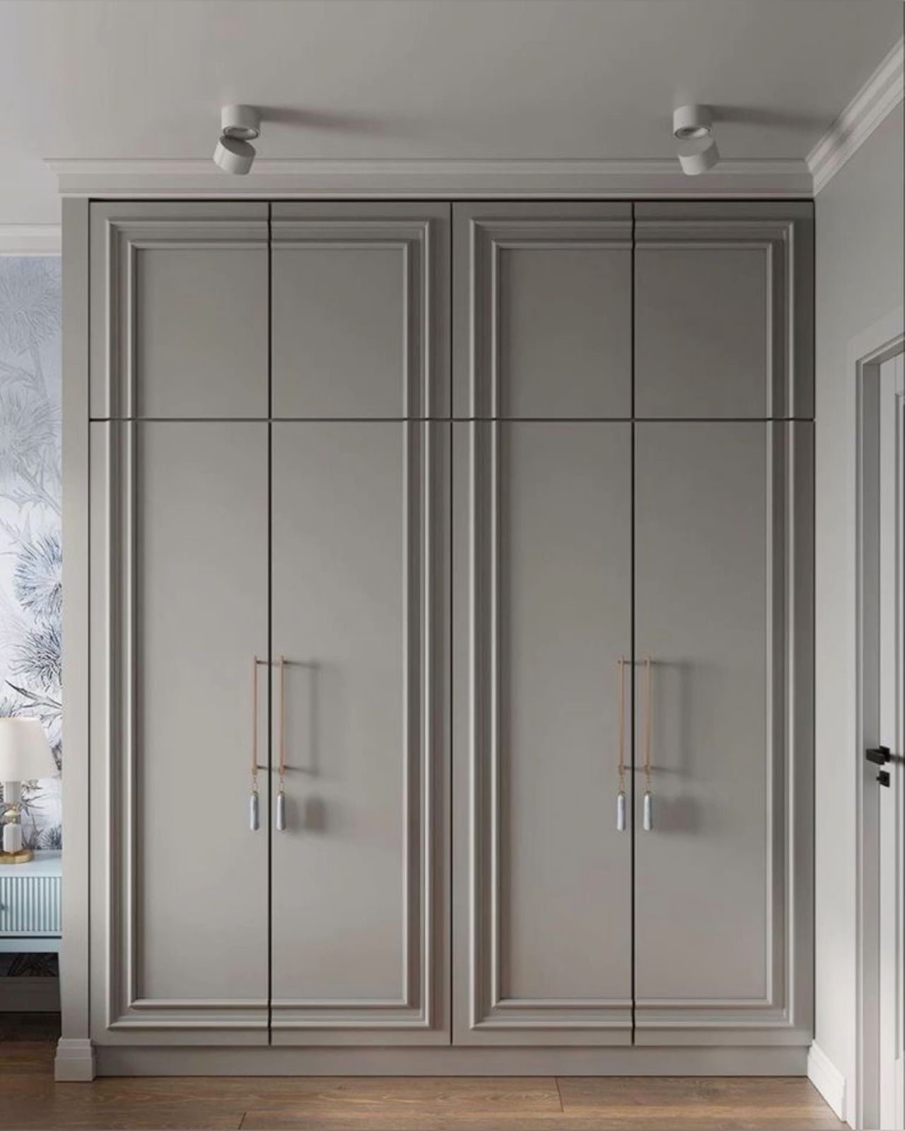Courchevel MDF Wardrobe