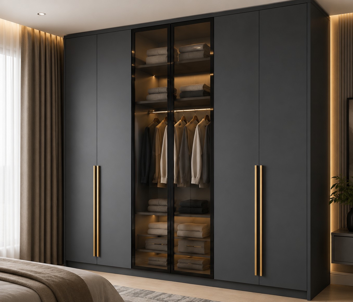 Vevey MDF Wardrobe