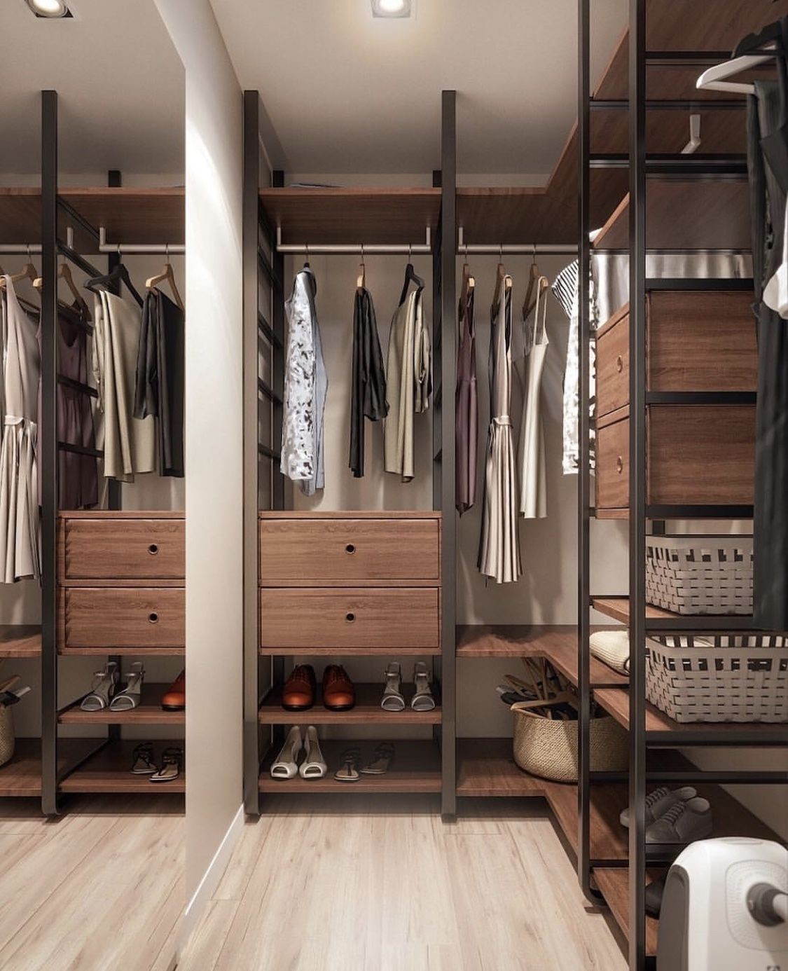 Lorca loft-style wardrobe