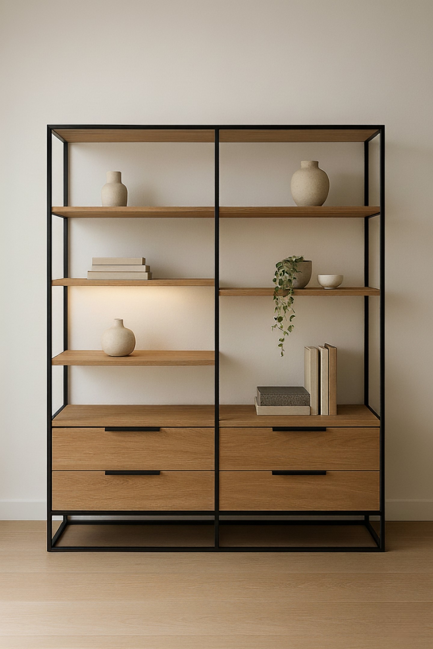 Peniscola loft-style wardrobe