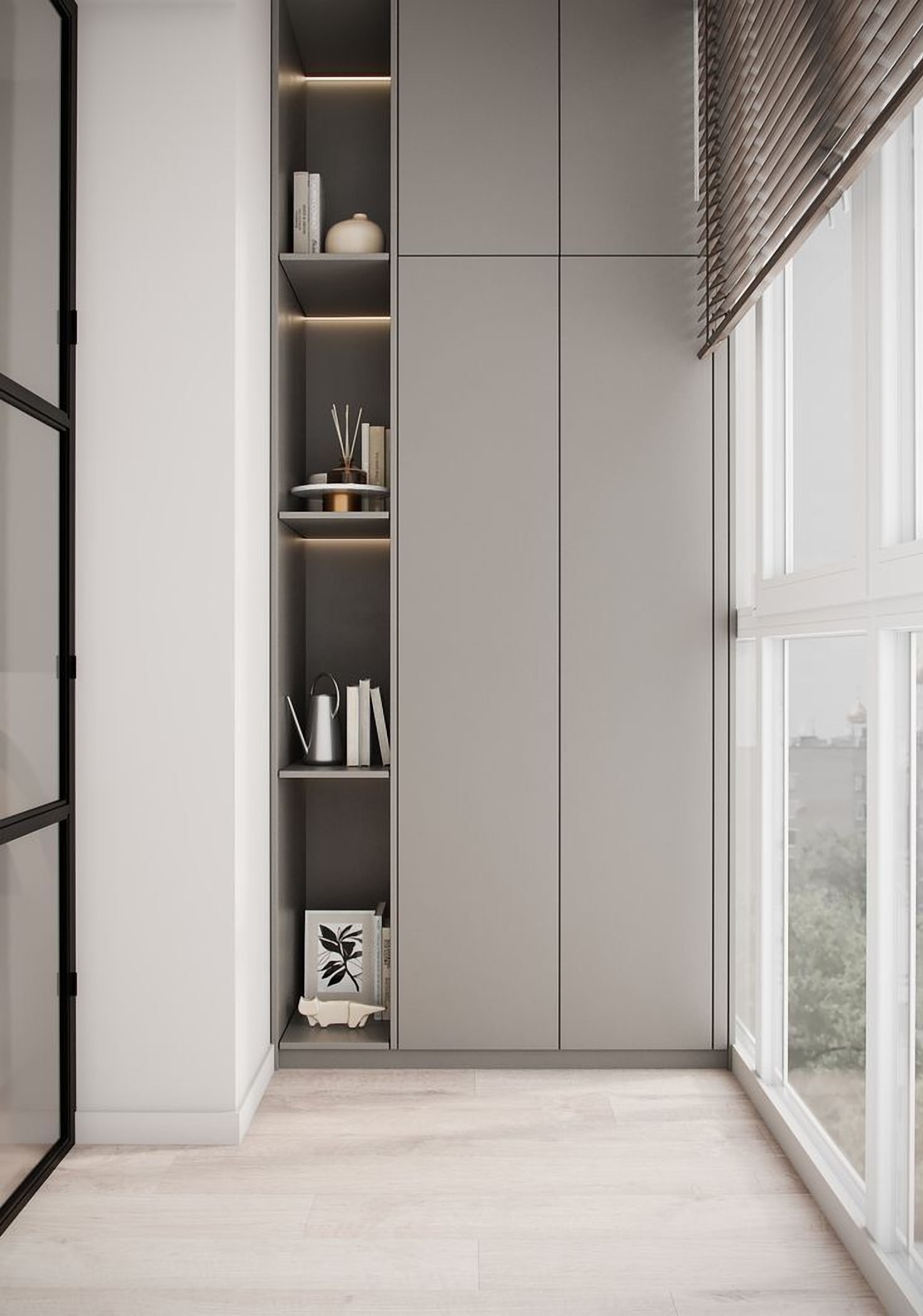 Amelia Balcony Wardrobe