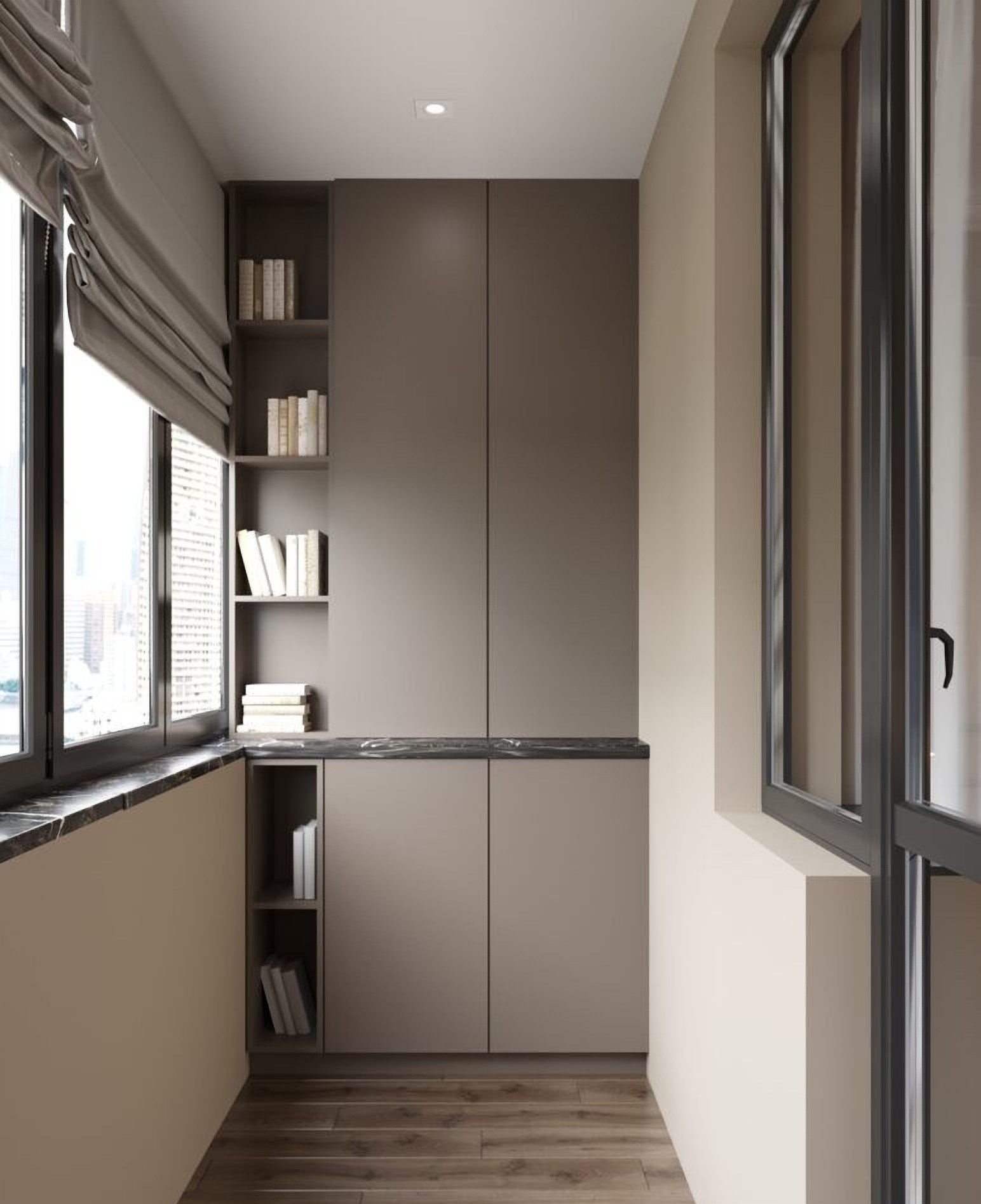 Bolgheri Balcony Wardrobe