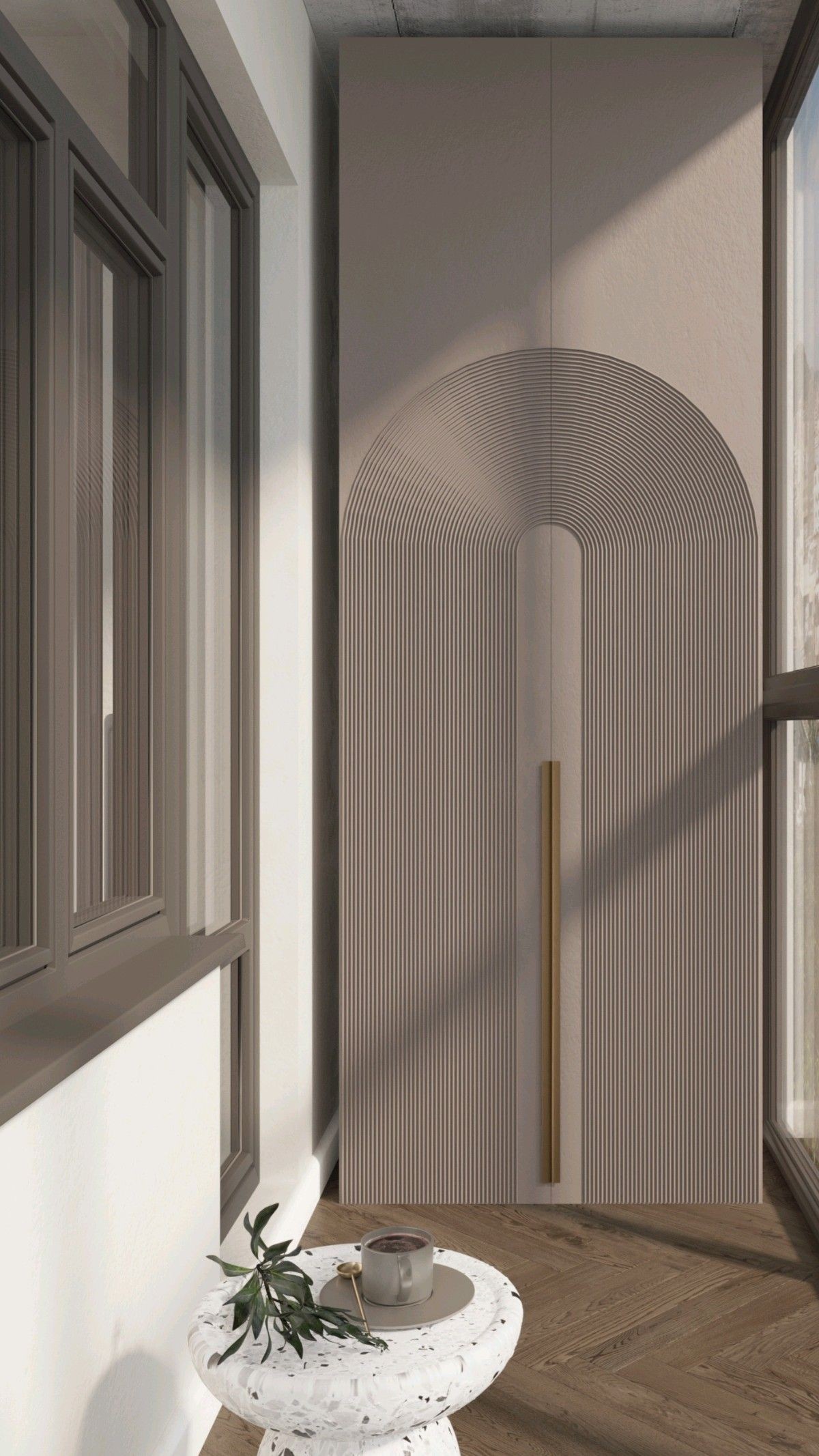 Foligno Balcony Wardrobe