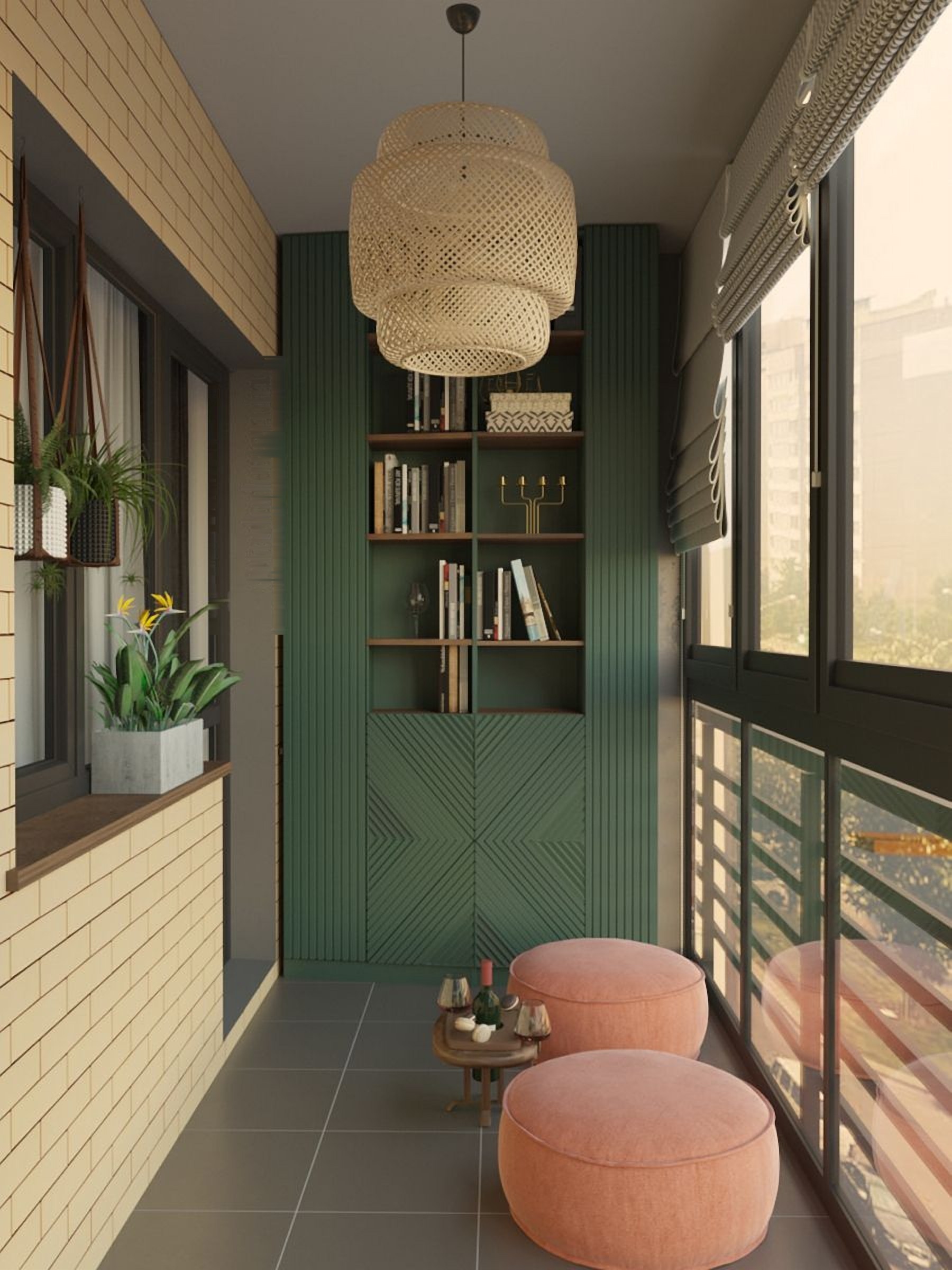 Viterbo Balcony Wardrobe