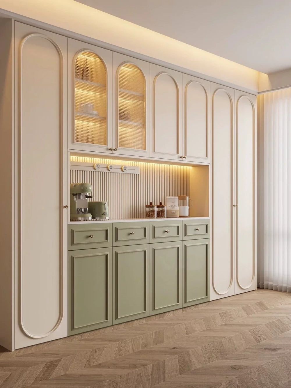 Amyen Kitchen Cabinet