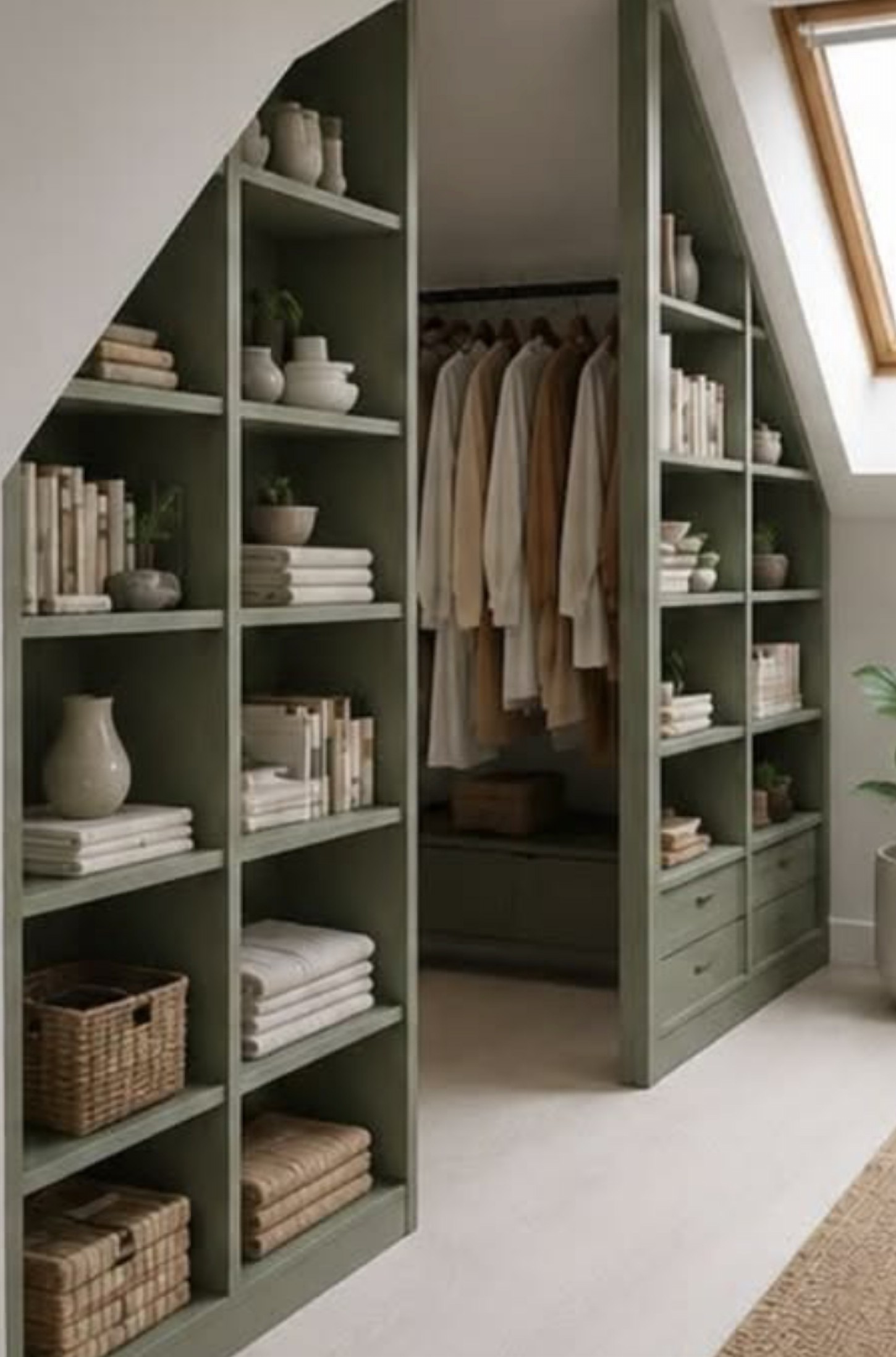 Luino Under-Slope Wardrobe