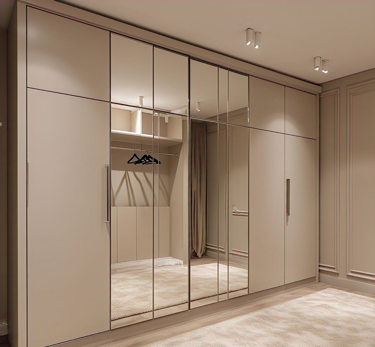 Asolo Mirrored Wardrobe