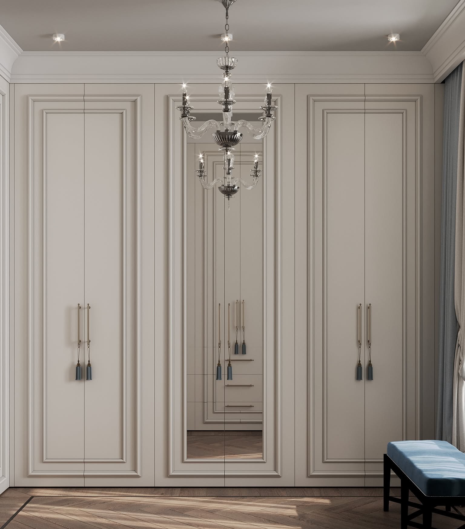 Murano Mirrored Wardrobe