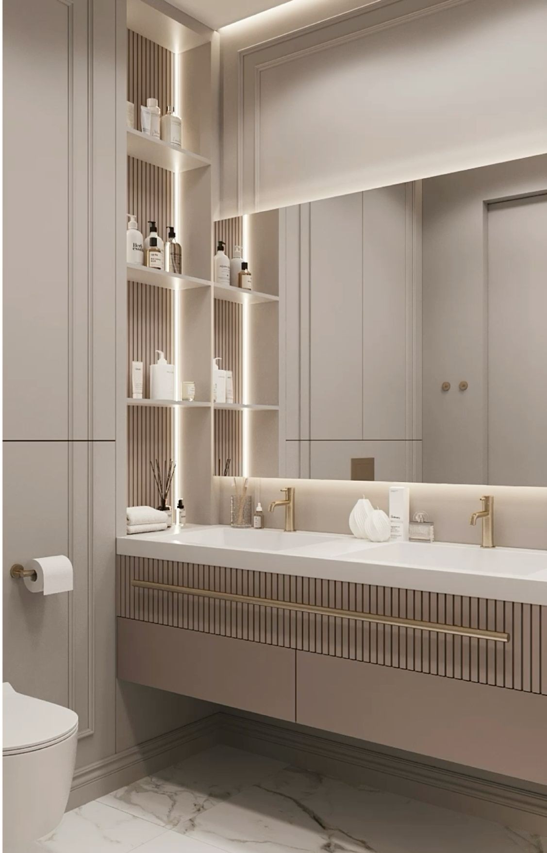 Oulu Bathroom Mirror Cabinet