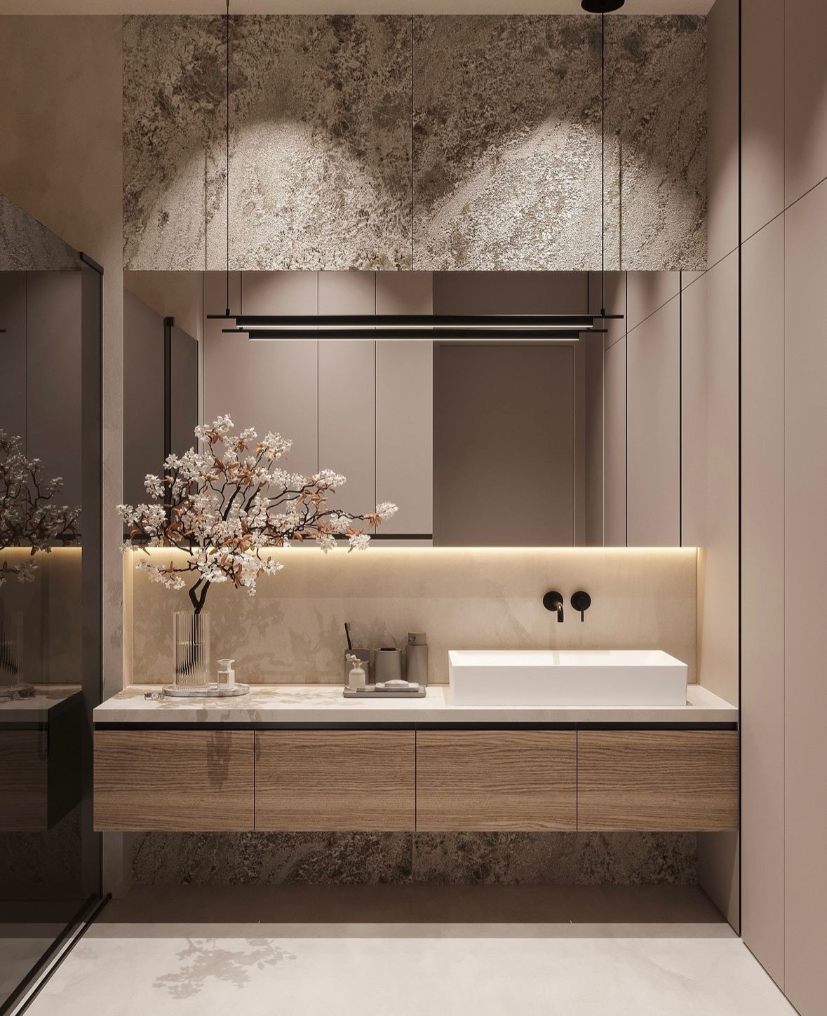 Turku Bathroom Mirror Cabinet