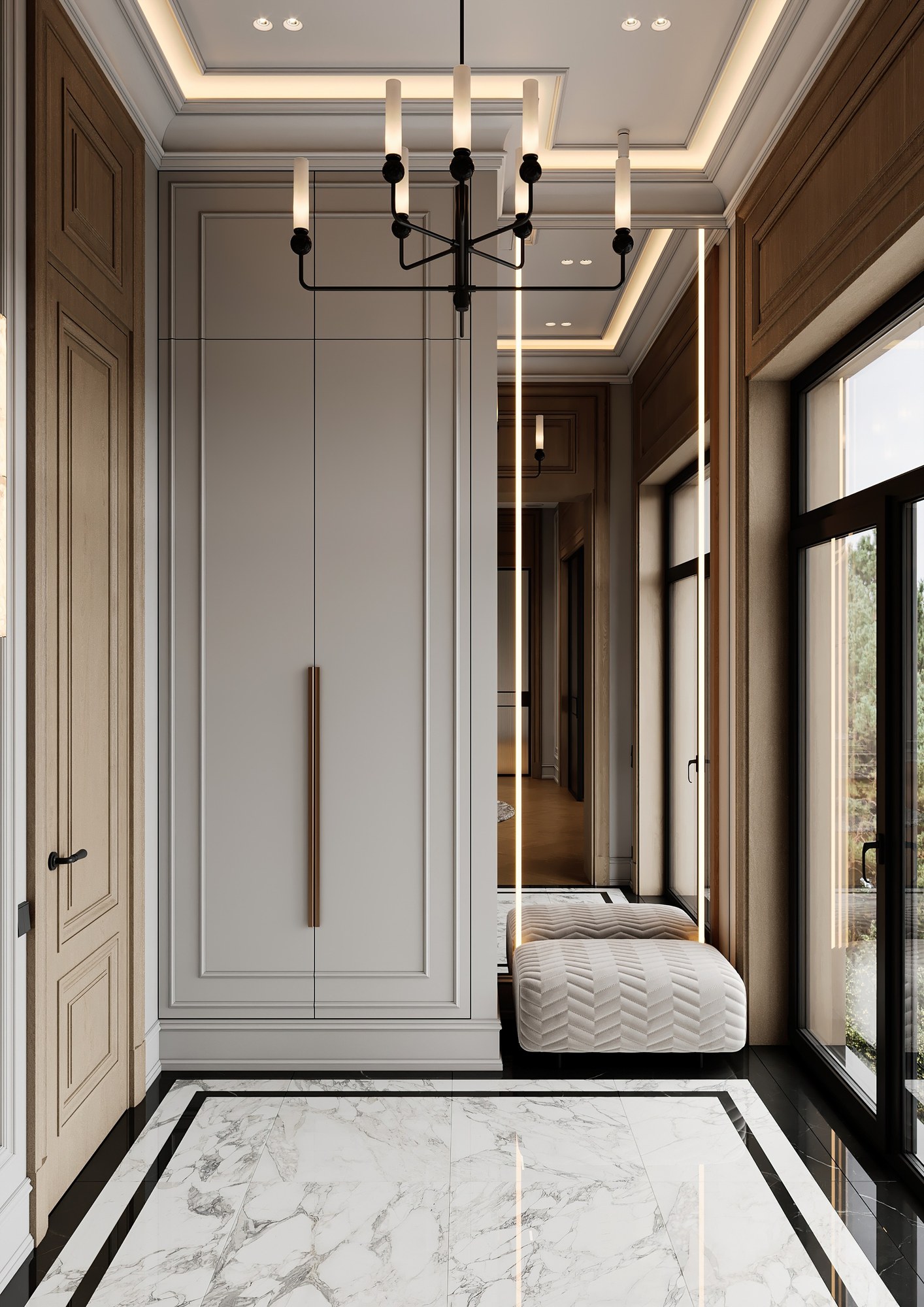 Capri Hallway Wardrobe