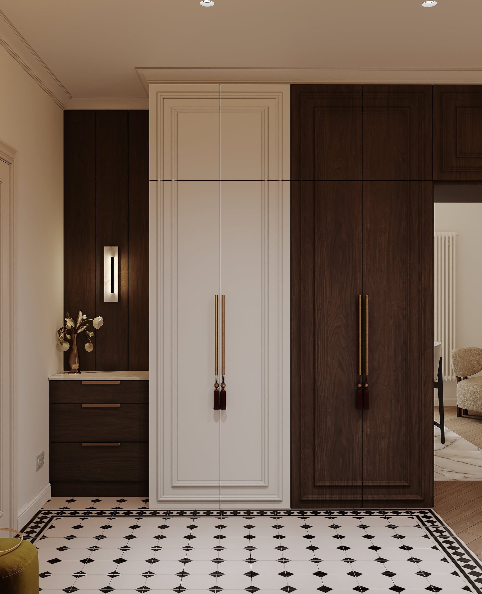 Caserta Hallway Wardrobe