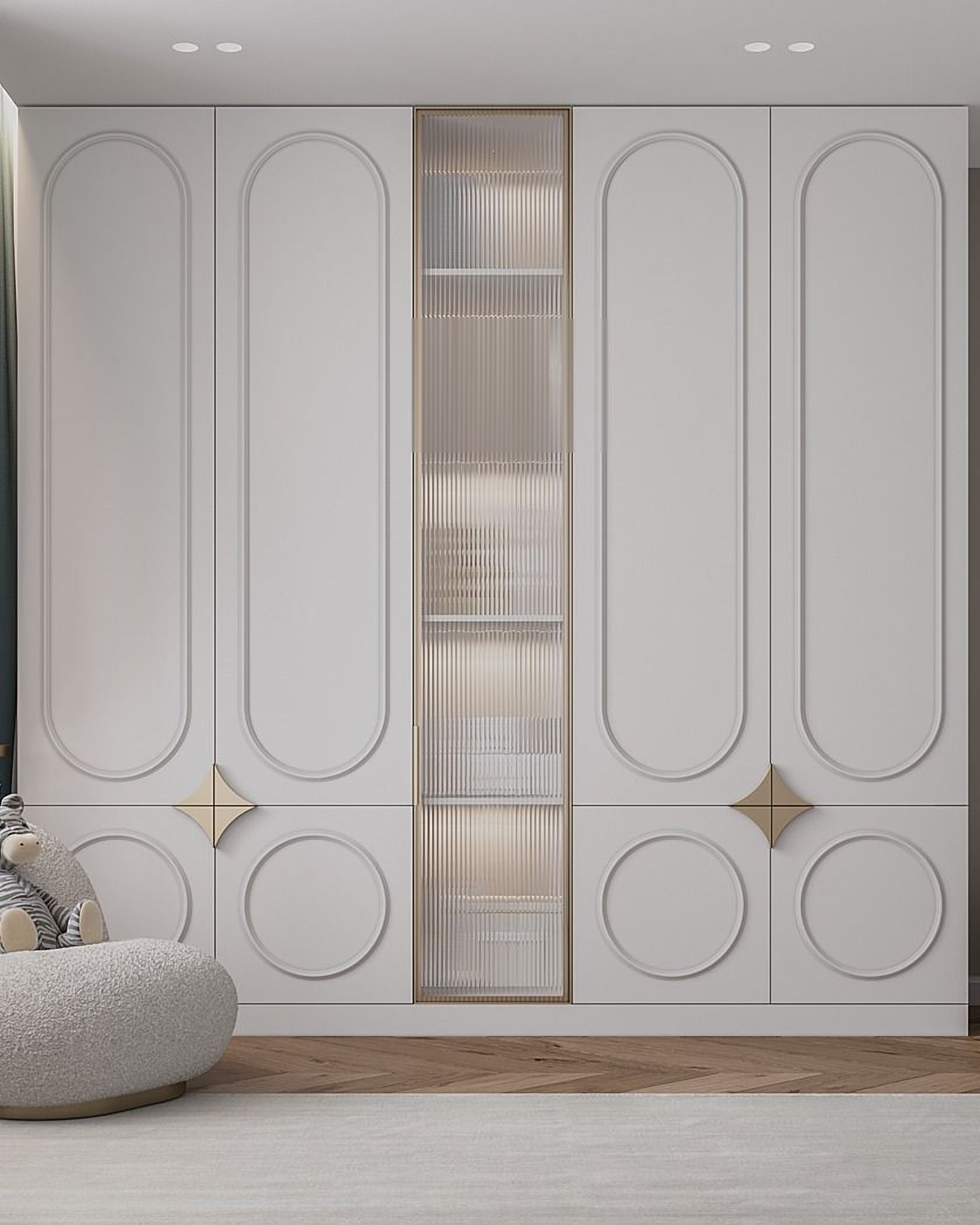 Acciaroli Display Cabinet