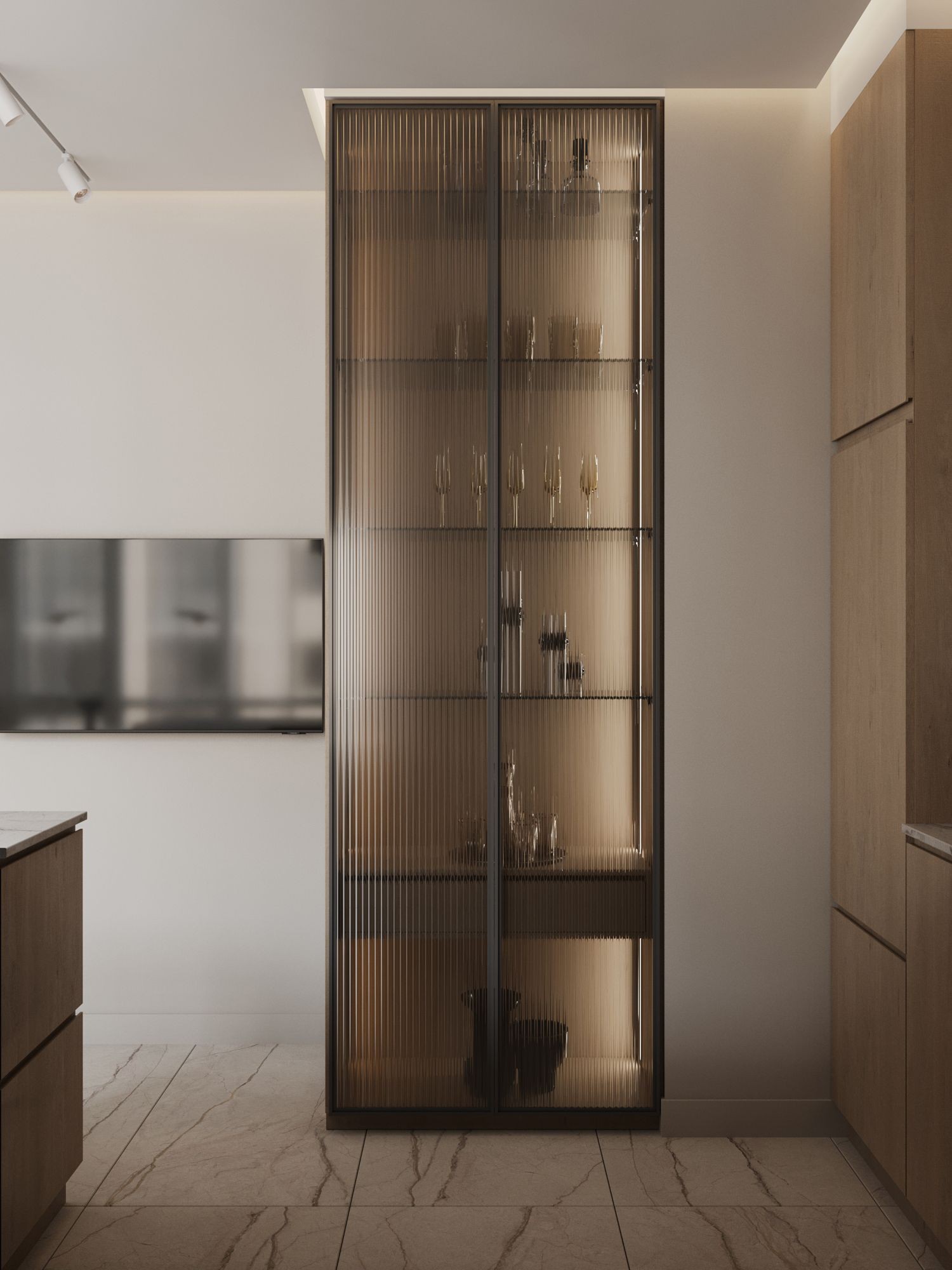 Frosinone Display Cabinet