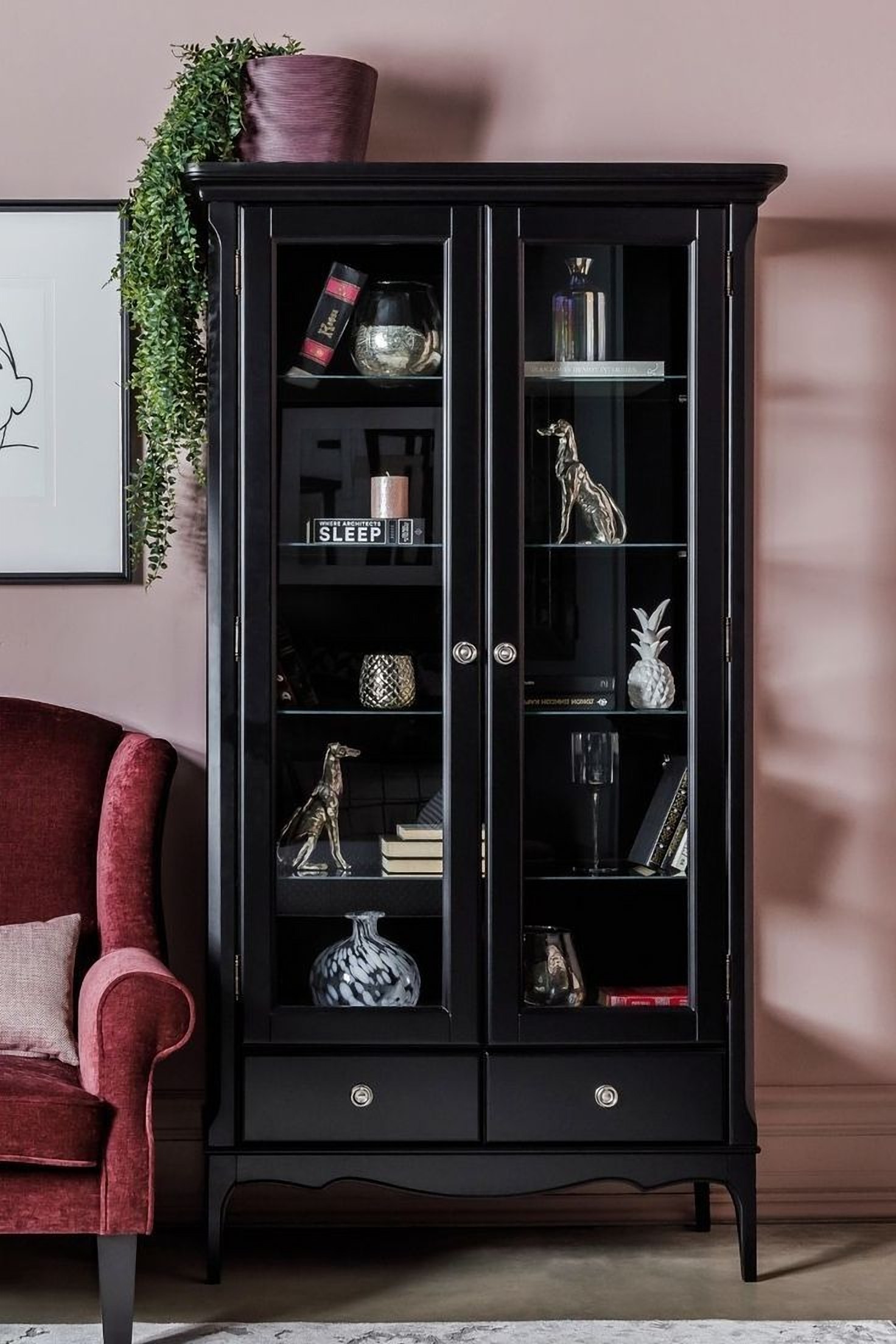Matera Display Cabinet