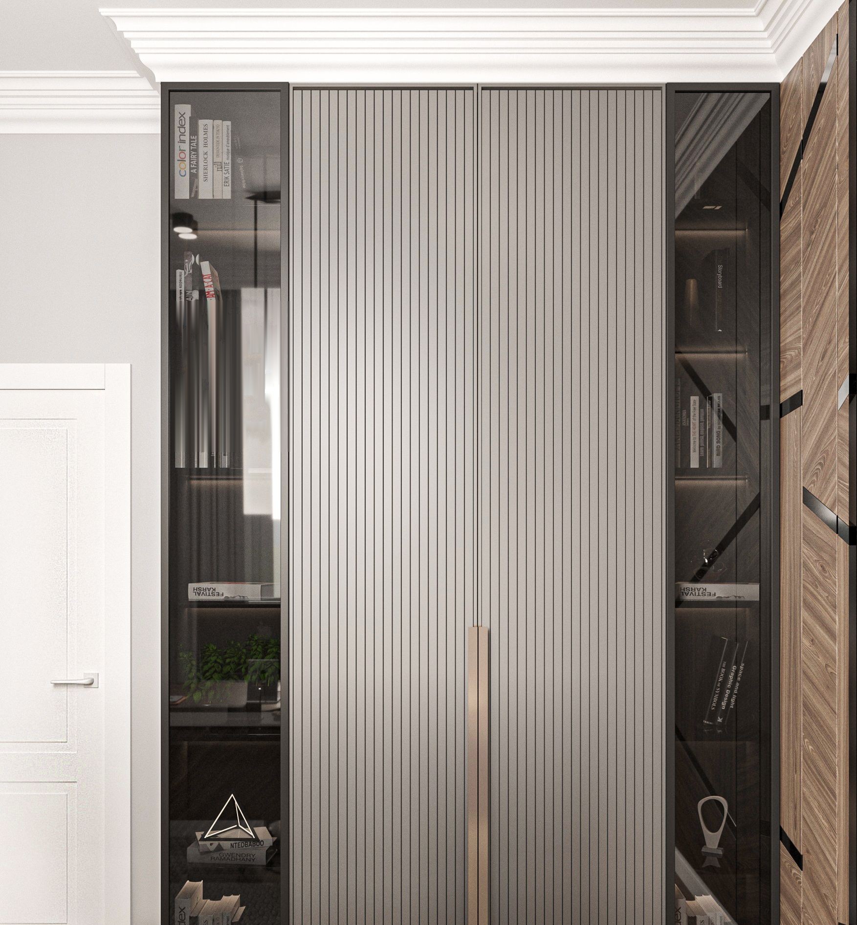 Paestum Display Cabinet