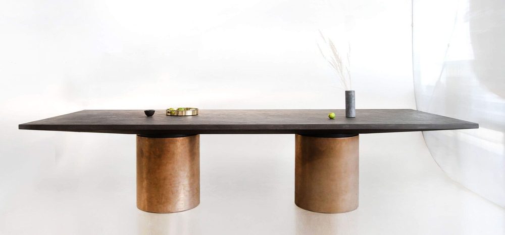 Flyover_T Metal Table — photo 5