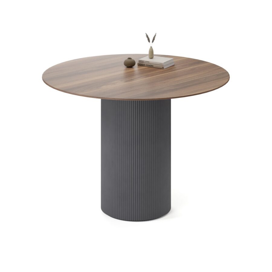Aliya Round Table, walnut