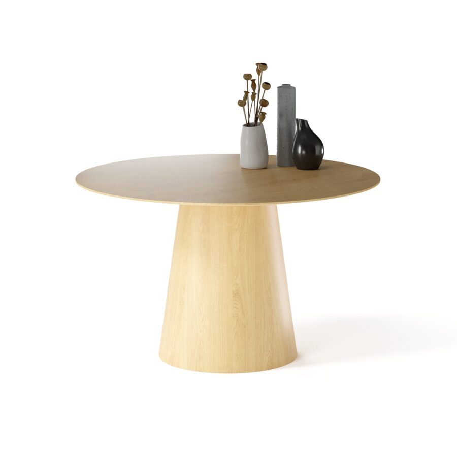 Alkor Round Table, oak