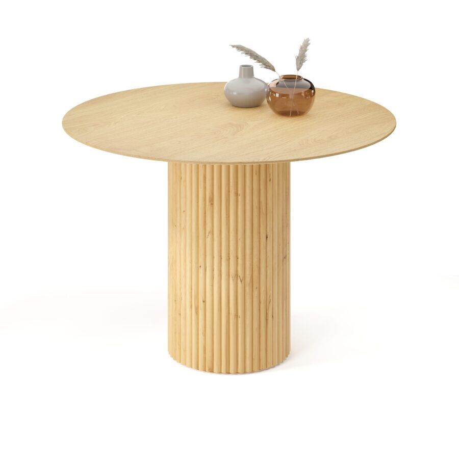Felis Round Table in Oak