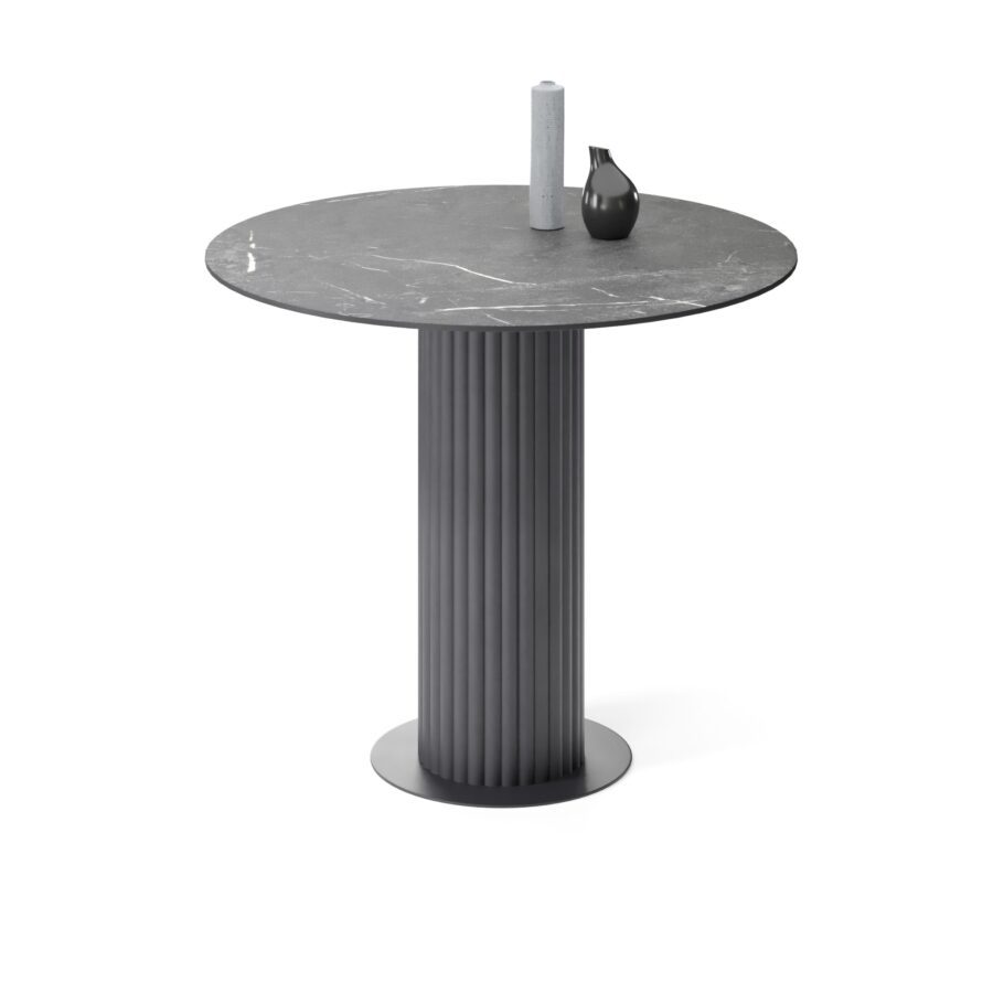 Fulu Round Table in Enamel