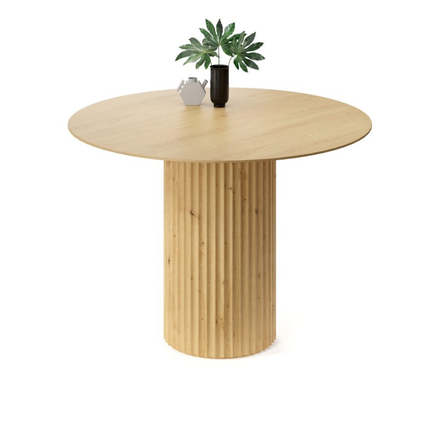 Capella Round Table, oak