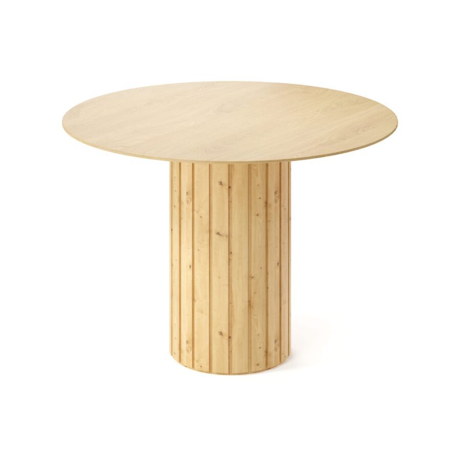 Melef Round Table in Oak — photo 2
