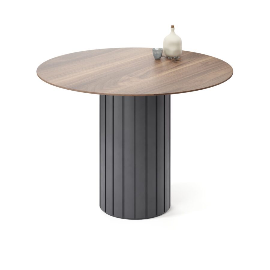 Melef Round Table in Walnut
