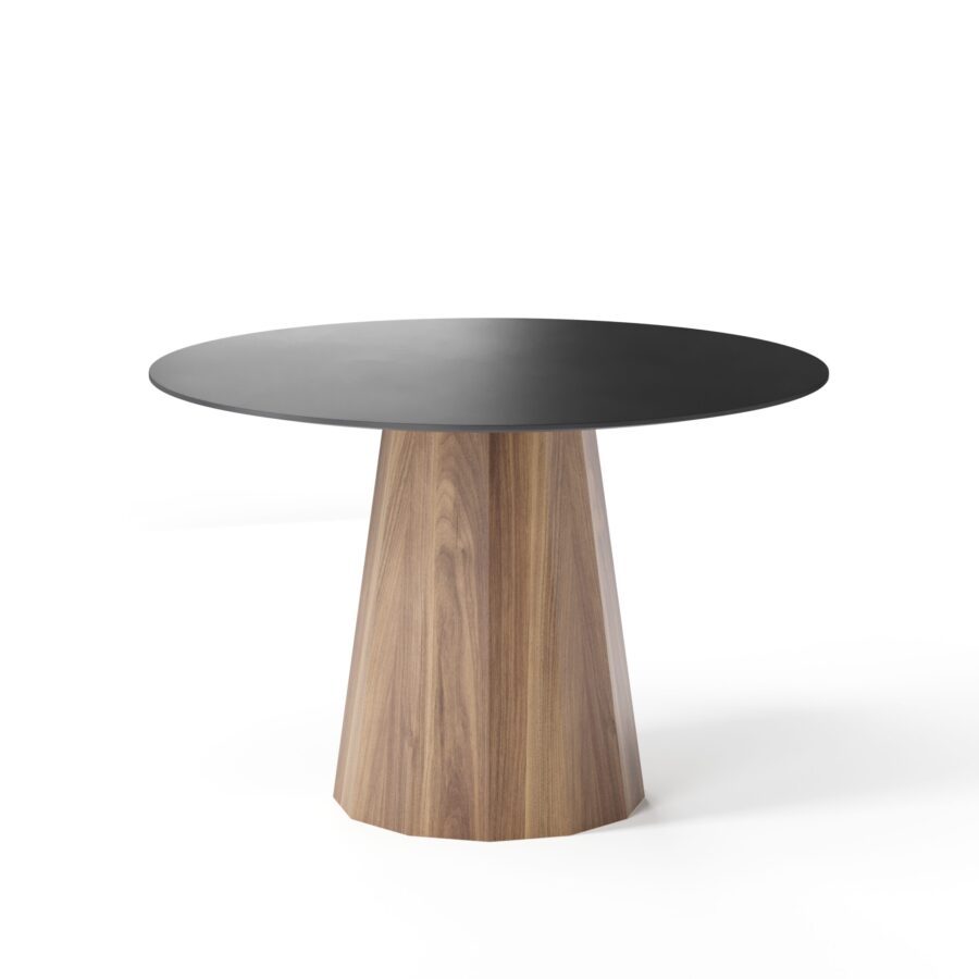 Tarf Round Table in Walnut — photo 2